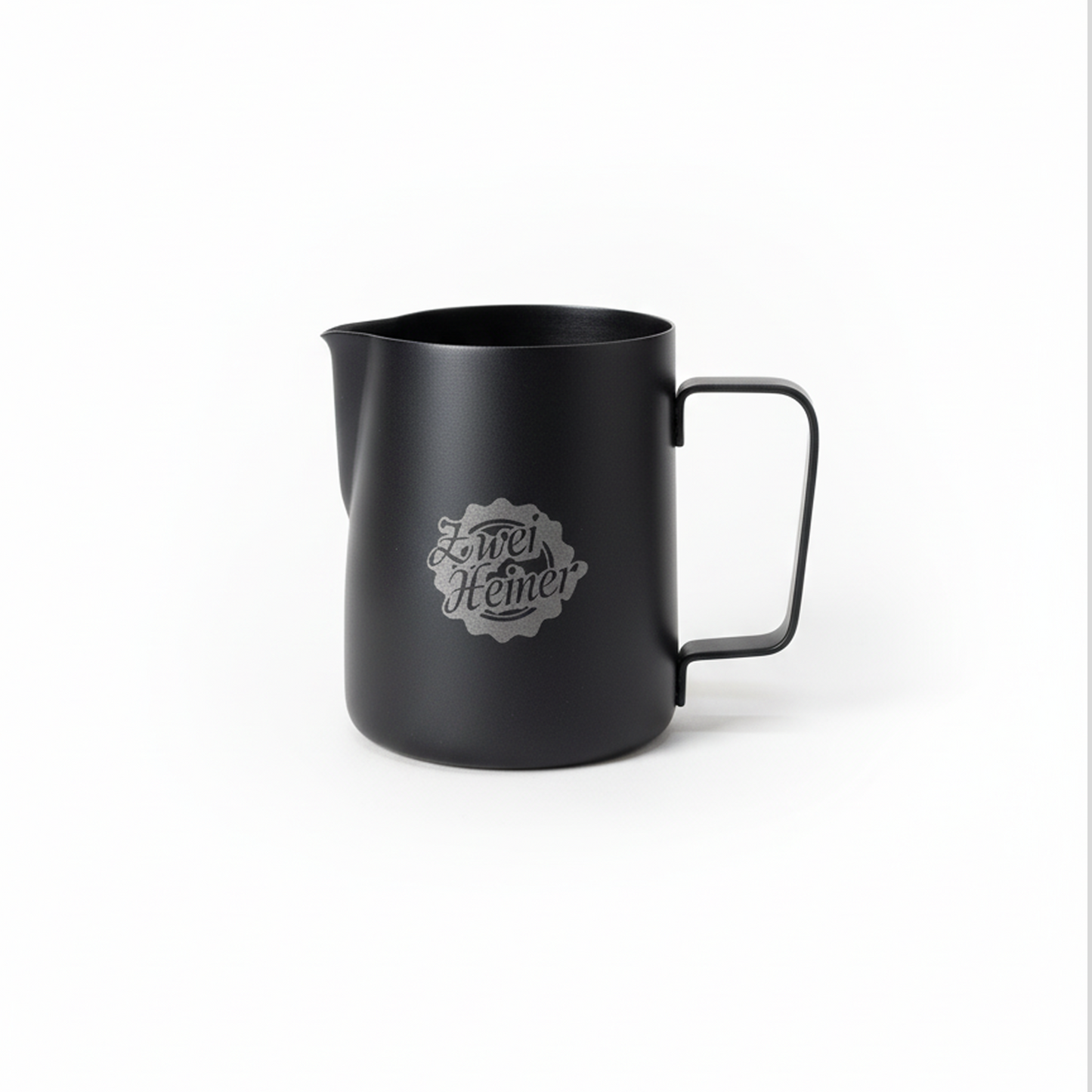 Milchkännchen schwarz 350ml / 600 ml, Barista Zubehör