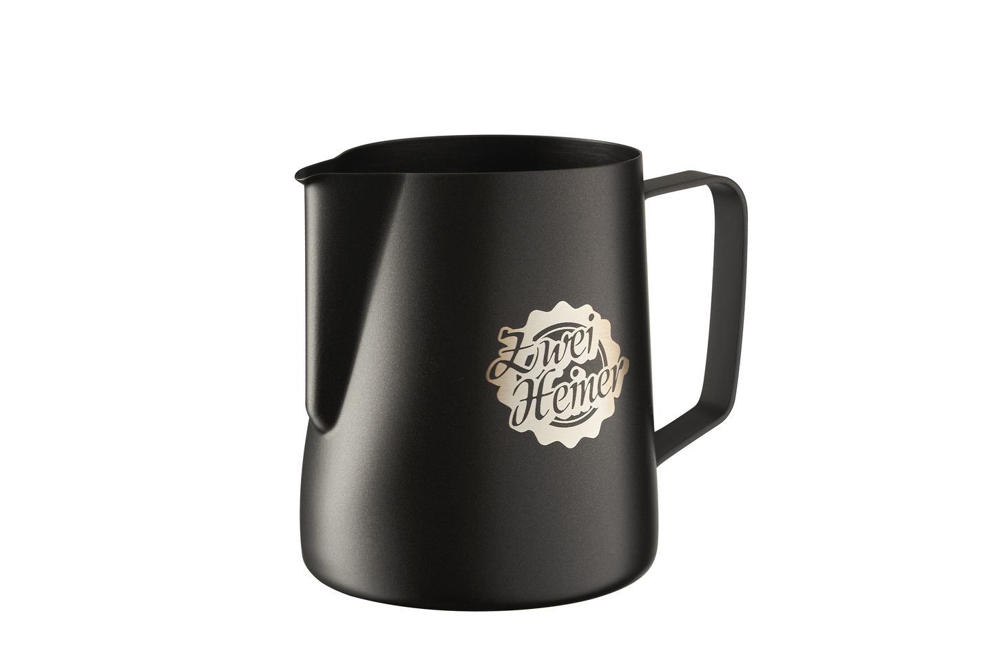 Milchkännchen schwarz 350ml / 600 ml, Barista Zubehör