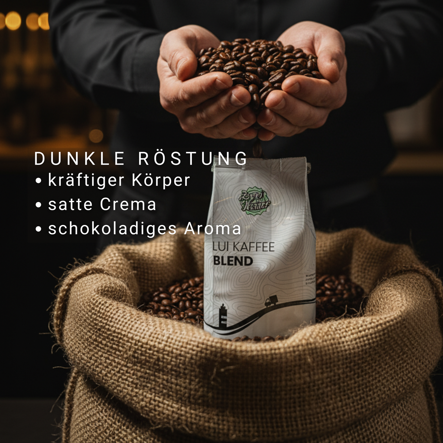 Lui Kaffee ganze Bohnen