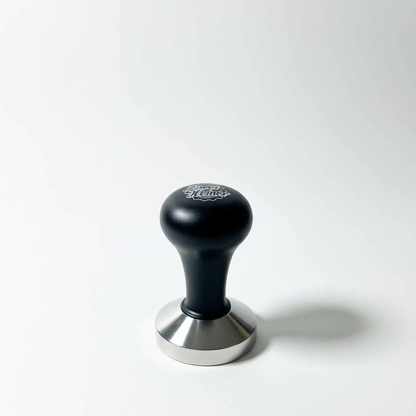 Zwei Heiner Profi-Tamper schwarz, Barista Zubehör in drei Größen ø 51 mm / ø 53 mm / ø 58 mm